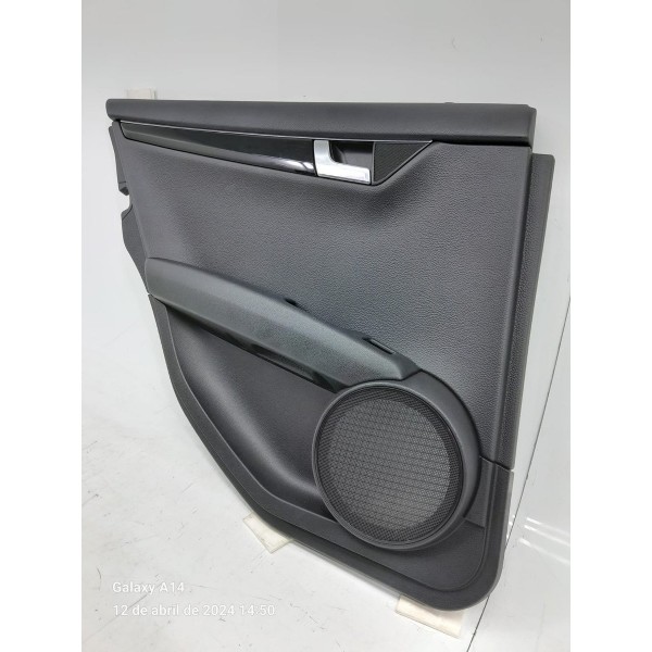 Forro Porta Mercedes C180 C200 Tras E 2012/2014 A2045402610 Preto