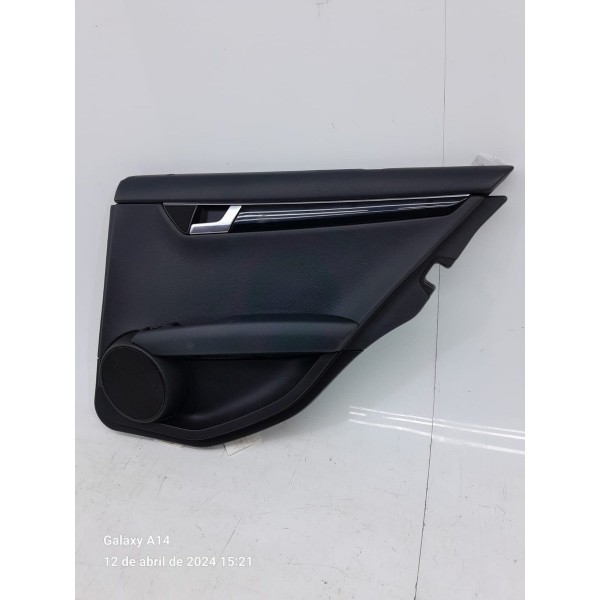Forro Porta Mercedes C180 C200 Tras Di 2012/2014 A2047200089 Preto