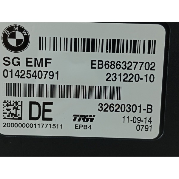 Modulo Freio Mao Bmw X3 X4 X5 X6 2014/2018 Eb686327702