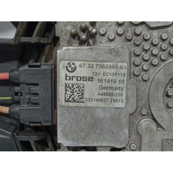 Ventoinha Defletor Radiador Bmw X4 X4 2015/2018  756259503 12