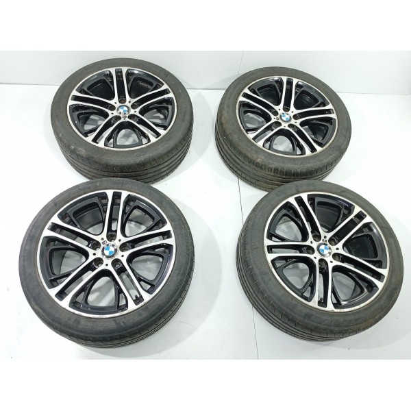Jogo Rodas Pneus Bmw X4 275/40z R20 106w  2015/2017 Original