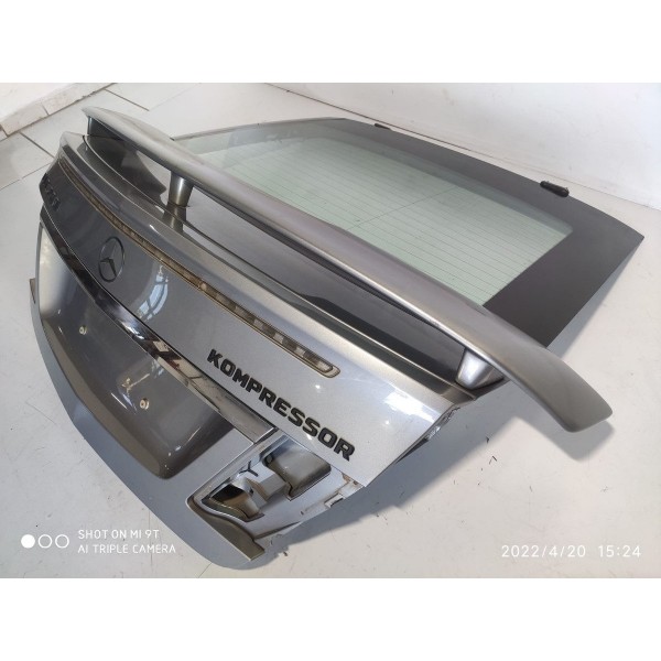 Tampa Traseira Mercedes Clc200 2008/2011 Det Led Cinza