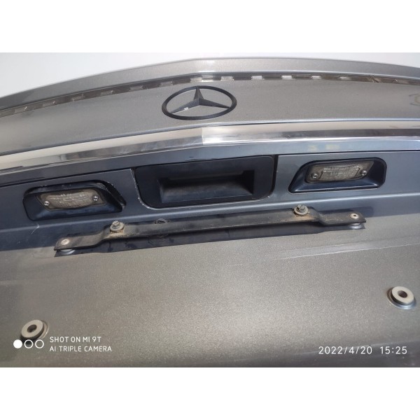 Tampa Traseira Mercedes Clc200 2008/2011 Det Led Cinza