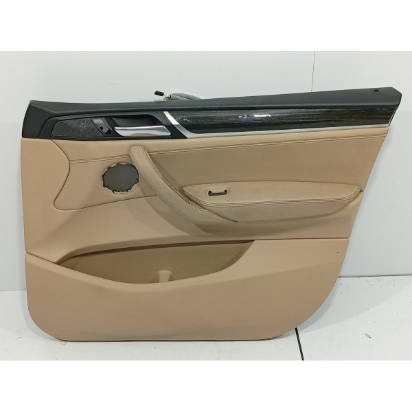Forro Porta Bmw X4 Dianteiro Direito 2015/2017 105006257 Det Bege