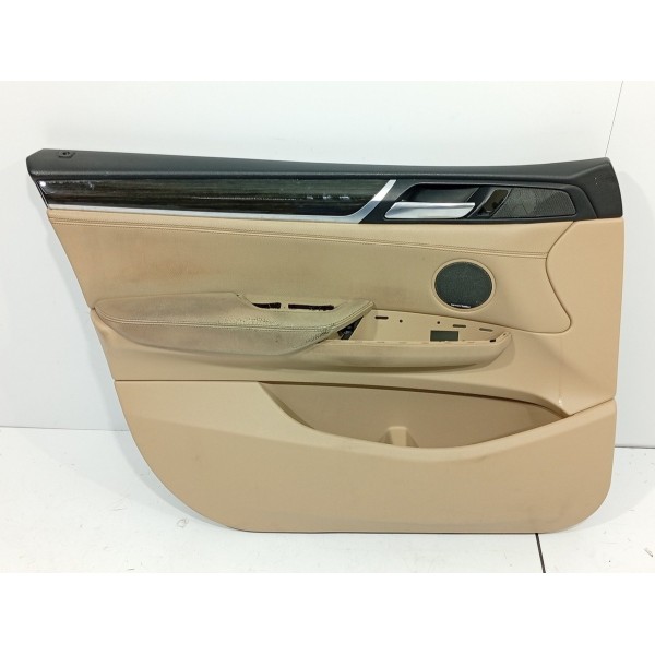 Forro Porta Bmw X4 Dianteiro Esq 2015/2017 105006258 Det Bege