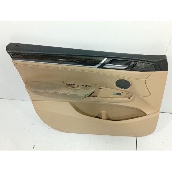 Forro Porta Bmw X4 Dianteiro Esq 2015/2017 105006258 Det Bege