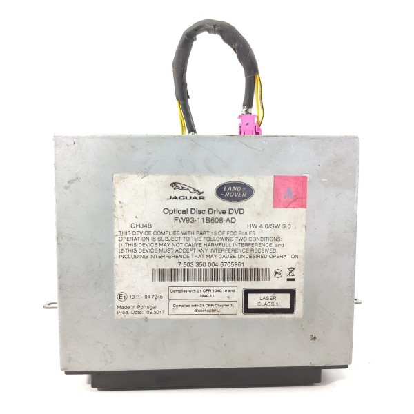 Toca Cd Radio Evoque Discovery Sport 2016/2018 Fw9311b608ad