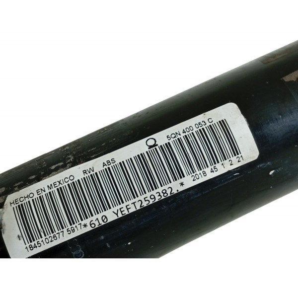 Amortecedor Mola Tiguan Dianteiro Esq 2018/2023 5qn400053