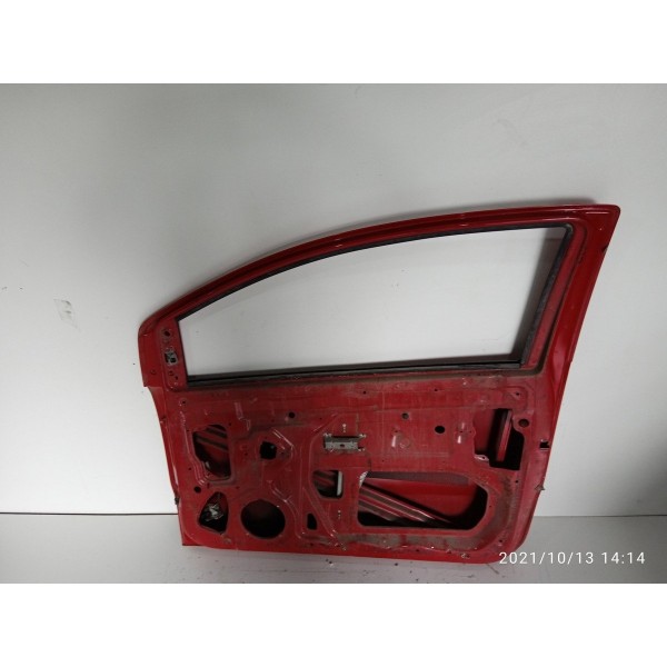 Porta Fox 2 Portas Direita 2006/2011  Det Dianteira Direita Vermelho