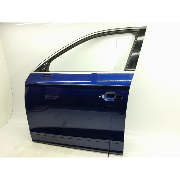 Porta Dianteira Esquerda Audi Q5  2018/2023 Lisa Dianteira Esquerdo Azul-marinho