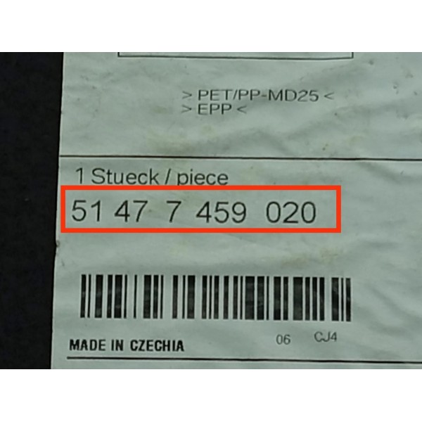 Alojamento Estepe Mala Bmw 320 330 2019/2025 51477459020