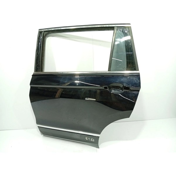 Porta Tiguan R Line Traseira Esquerda Lisa Traseira Esquerdo Preto
