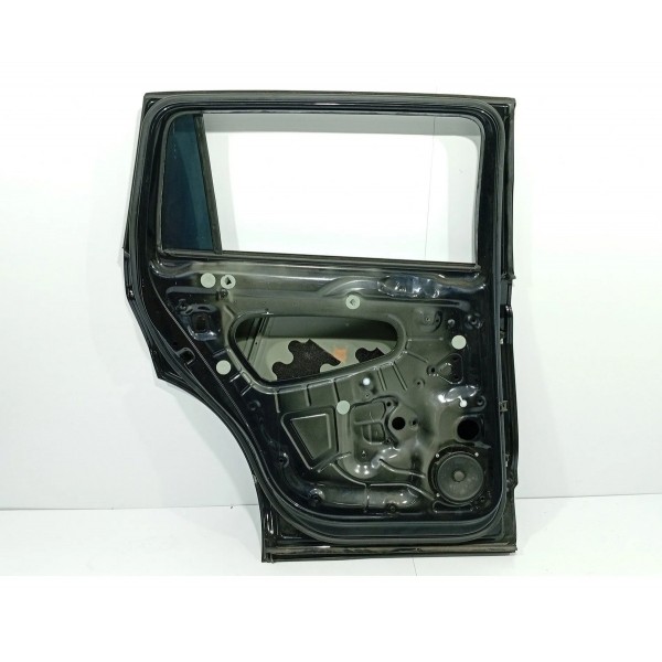 Porta Tiguan R Line Traseira Esquerda Lisa Traseira Esquerdo Preto