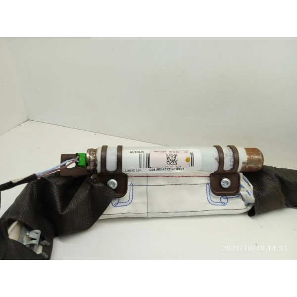 Cortina Teto Renault Fluence Esquerda 2011/2017 Bege