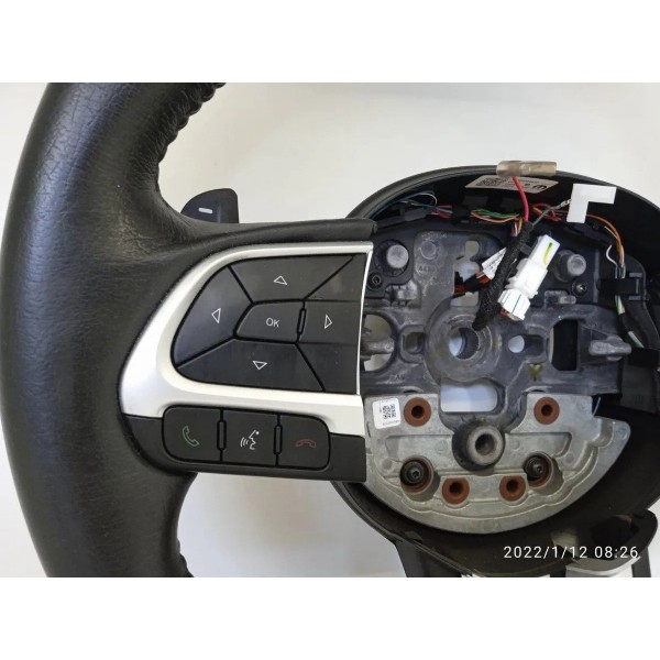 Volante Jeep Compass Padle Shift 2018/2021 Compl Orig Preto