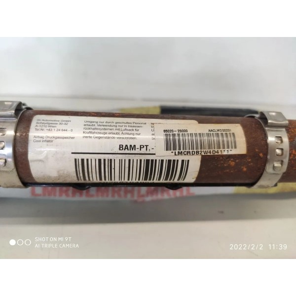 Cortina Teto Hyundai Ix35 Direita 2010/2021 Bege