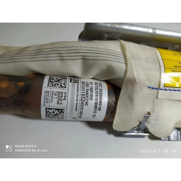 Cortina Teto Cruze Direita 2012/2016 Bege