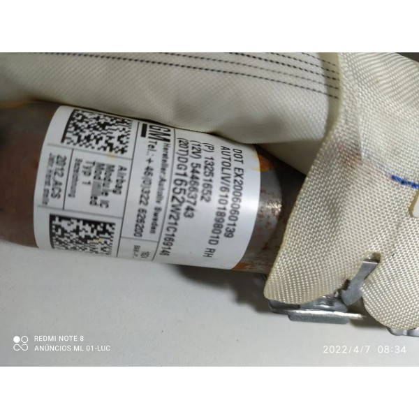 Cortina Teto Cruze Direita 2012/2016 Bege