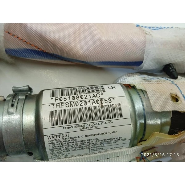 Cortina Teto Jeep Grand Cherokee Esquerda 2011 2012 2013 Bege