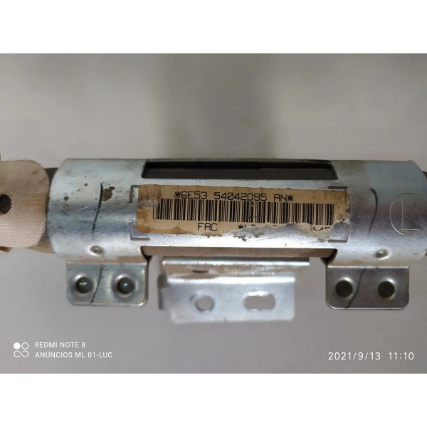 Cortina Teto Ford Fusion Esquerda 2006/2012 Bege