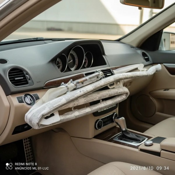 Cortina Teto Mercedes C180 Esquerdo 2008/2014 Bege