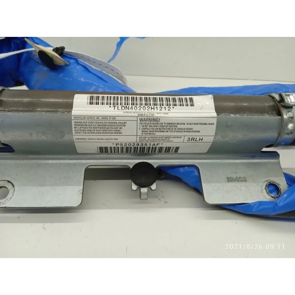 Cortina Teto Freemont Journey Esquerda 2010/2018 Bege