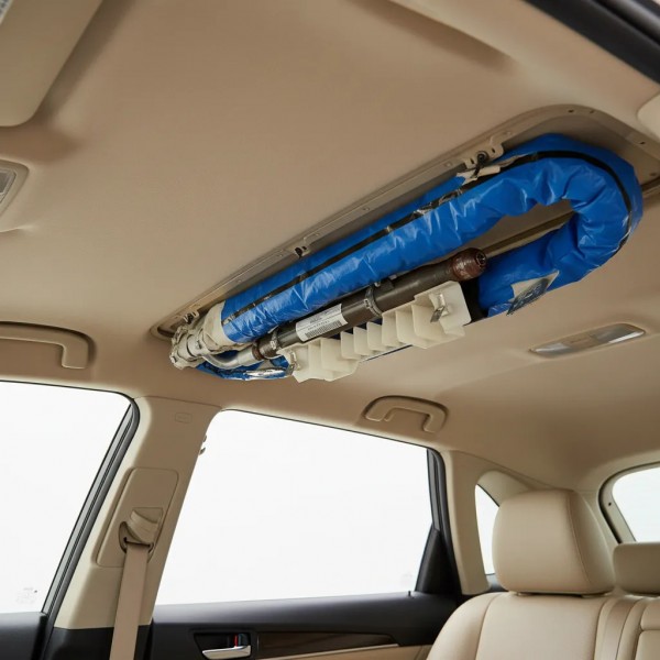 Cortina Teto Freemont Journey Esquerda 2010/2018 Bege