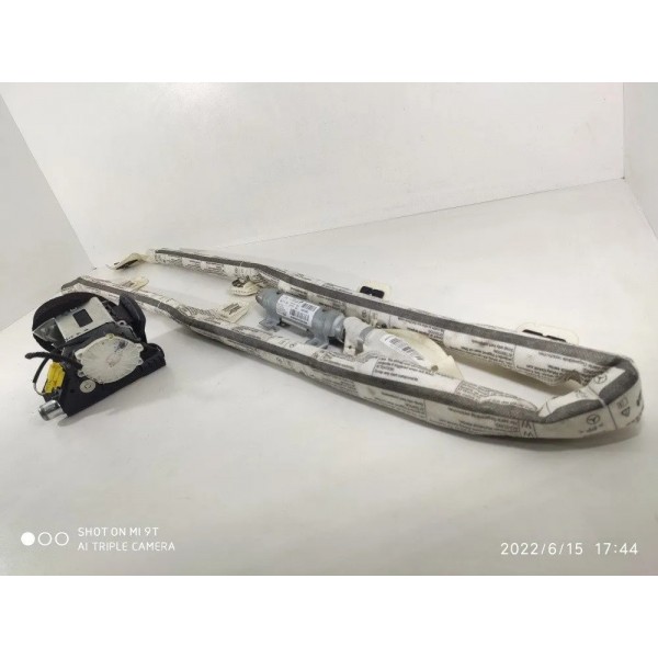 Cortina Teto Cinto Mercedes C180 C200 Esquerda 2008/2014 Cinza
