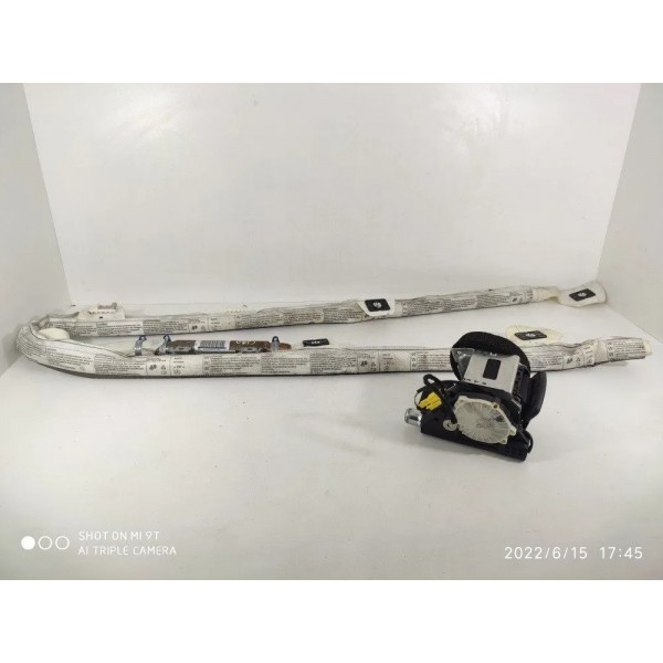 Cortina Teto Cinto Mercedes C180 C200 Esquerda 2008/2014 Cinza