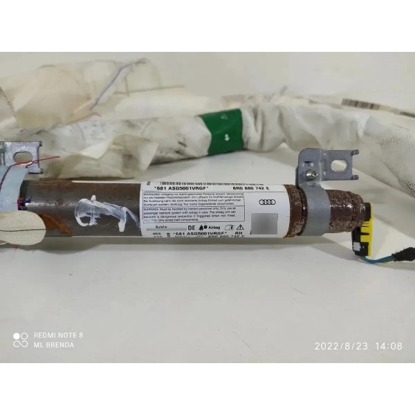 Cortina Teto Audi Q5 Direita 2009/2016 8r0880742e Bege