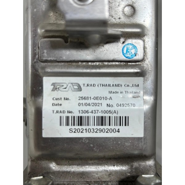 Válvula Egr Hilux 2.8 2016/2022 256810e010a