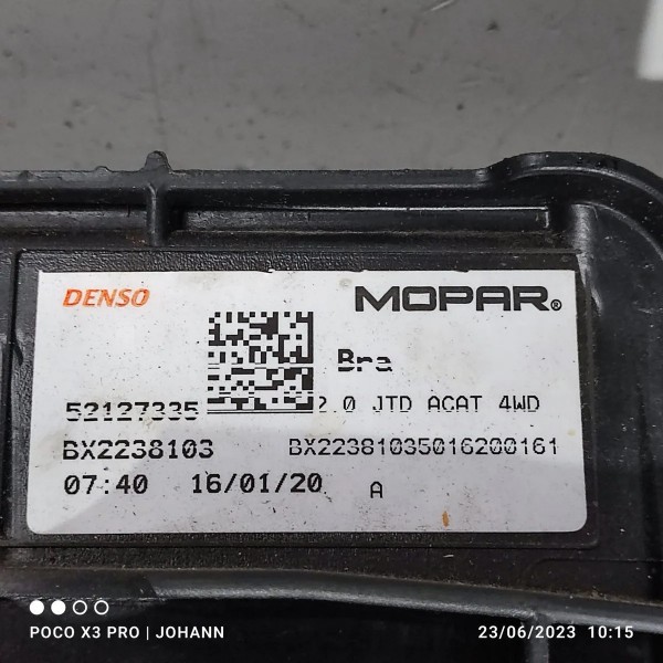 Kit Radiador Fiat Toro Diesel 2016/2023 8c6170100