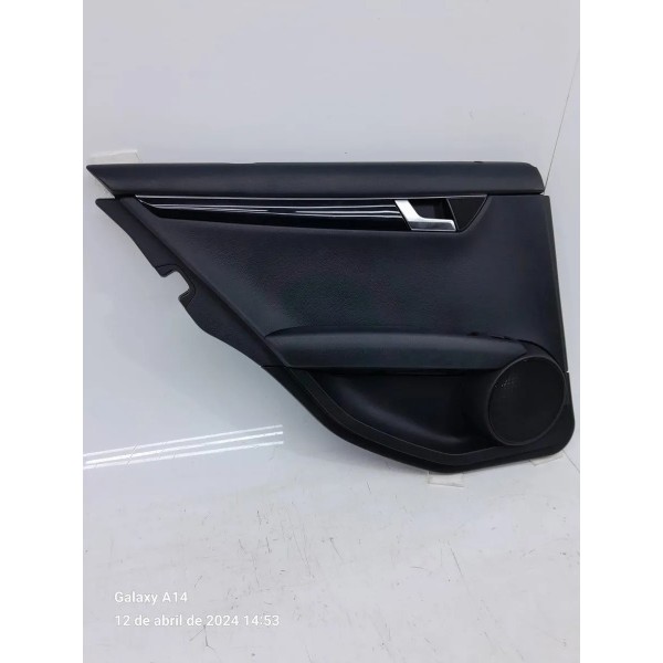 Forro Porta Mercedes C180 C200 Tras Esquer 11/14 A2045402610 Preto
