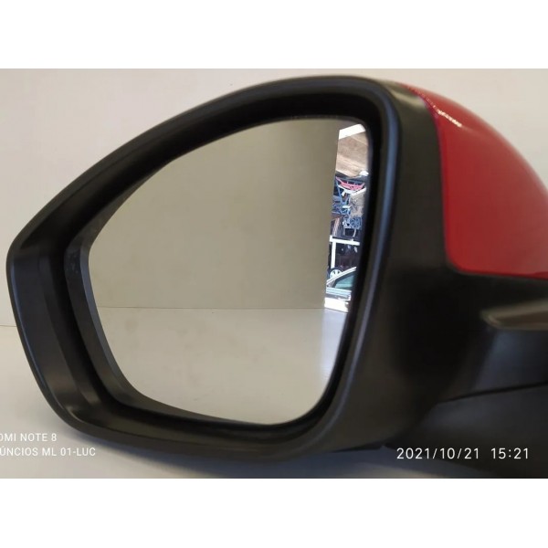 Retrovisor Peugeot 208 Esquerdo 2014/2019 Det