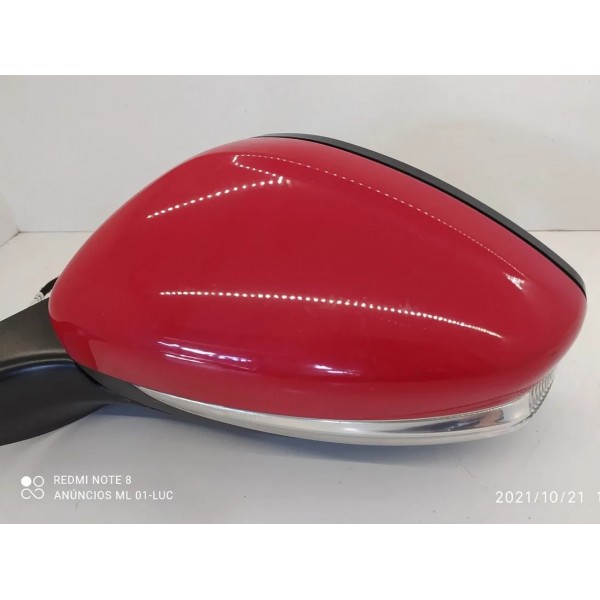 Retrovisor Peugeot 208 Esquerdo 2014/2019 Det