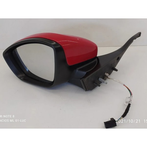Retrovisor Peugeot 208 Esquerdo 2014/2019 Det