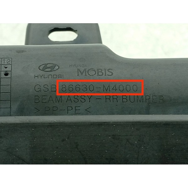 Alma Viga Parachoque Hyundai Creta Traseira 17/21 86630m4000