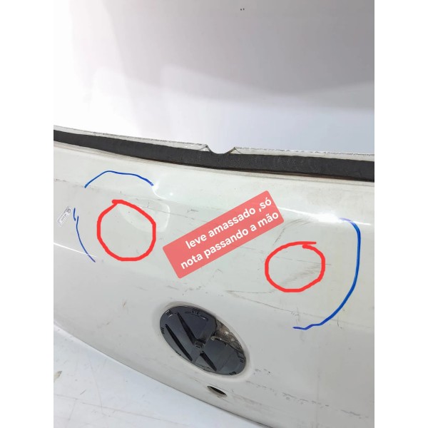 Tampa Traseira Gol G6 2014/2016 Det Branco