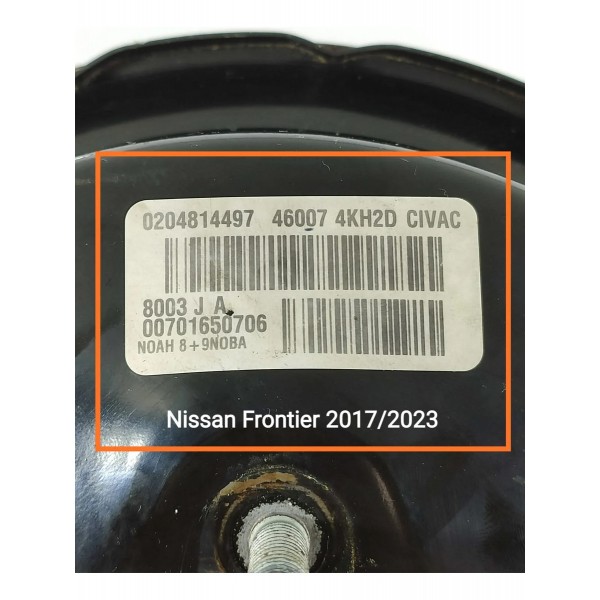 Hidrovacuo Nissan Frontier 2.3 2017/2022