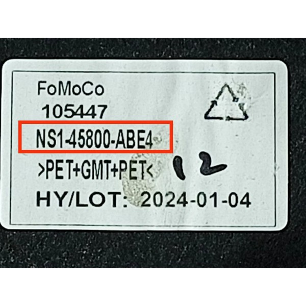 Tampao Bagagito Ford Territory 2024/2026 Ns145800abe4 Preto