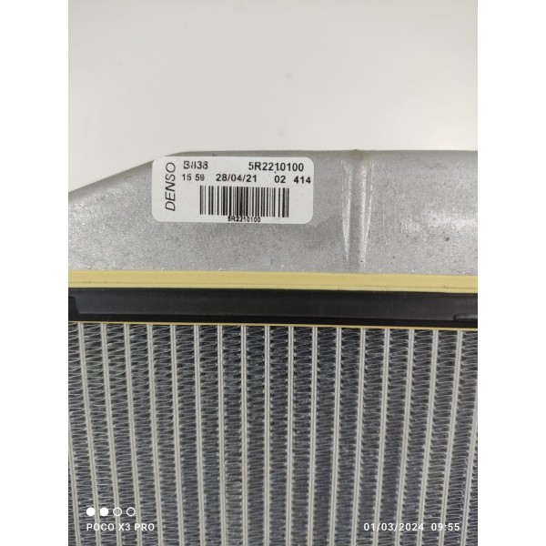 Radiador Ar Quente Compass Toro Renegade 2016/2021 5r2210100