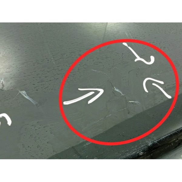 Tampa Traseira Honda New Civic 2007/2011 Detalhe Preto