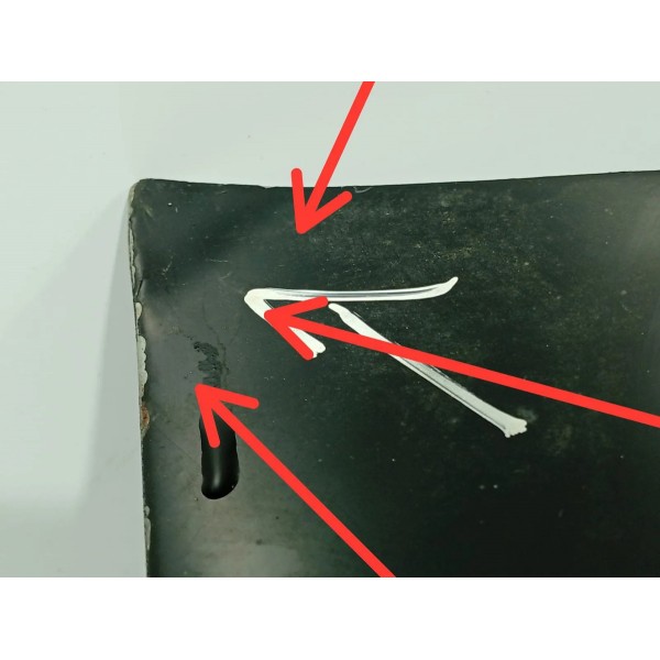 Tampa Traseira Honda New Civic 2007/2011 Detalhe Preto