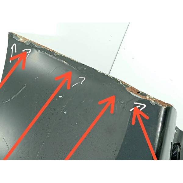 Tampa Traseira Honda New Civic 2007/2011 Detalhe Preto