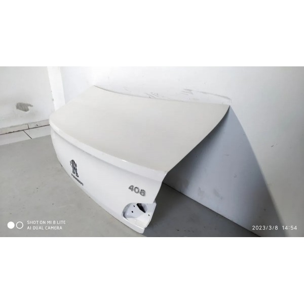 Tampa Traseira Peugeot 408 2011/2016 Branco