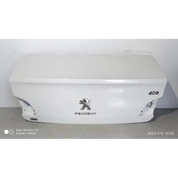 Tampa Traseira Peugeot 408 2011/2016 Branco