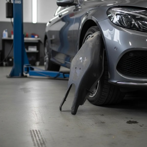 Capa Bandeja Mercedes C180 C200 Traseira Esq 2008/2014 Det