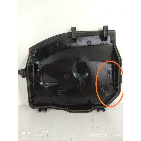 Tampa Caixa Bateria Volvo V60 S60 T5 2014/2018 Det 31402984