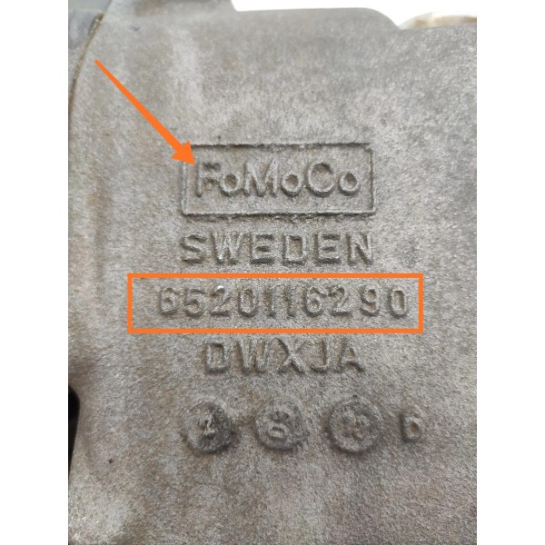 Diferencial Traseiro Evoque  2014/2019 Det