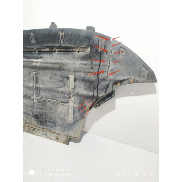 Defletor Parachoque Audi Q5 Direito 2009/2013 Detalhe